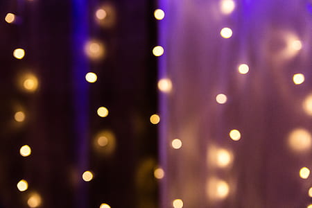 bokeh photography of yellow lights thumbnail