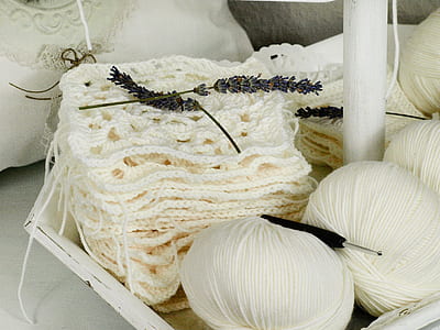white crochet mat thumbnail