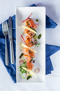 Meat With Sauce on Plate thumbnail