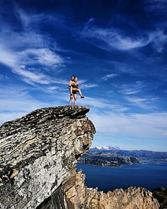 landscape, nature, people, clouds thumbnail