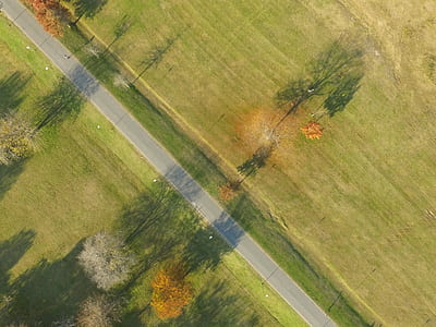 aerial view of gray road thumbnail