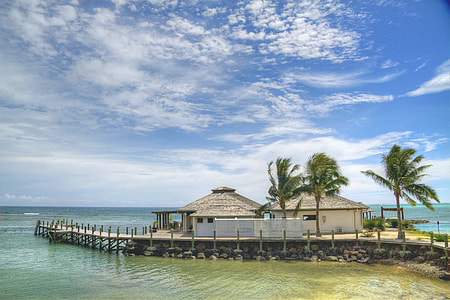 beach house during daytime thumbnail