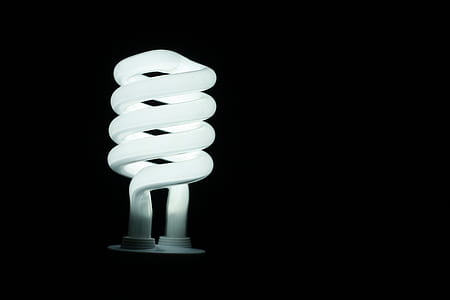 Illuminated Lamp Against Black Background thumbnail