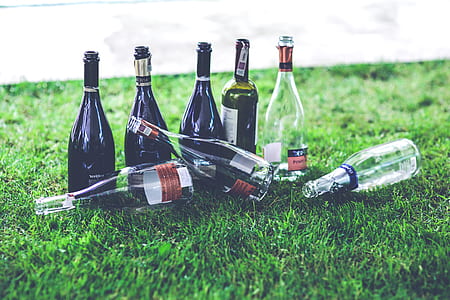 Empty wine bottle thumbnail