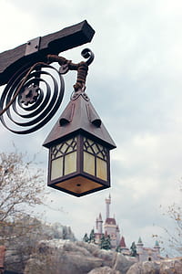 lantern near castle thumbnail