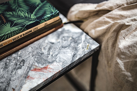 Notebooks on a marble table thumbnail