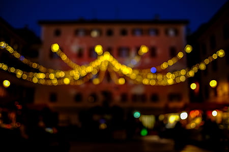 lights, night, dark, building thumbnail