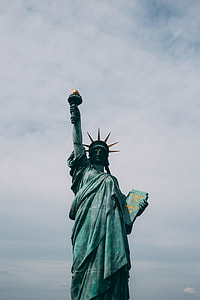Statue of Liberty under blue sky photography thumbnail