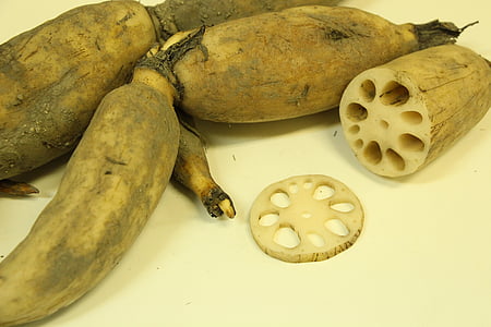 five fruits on white surface thumbnail