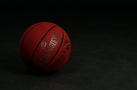red Spalding basketball thumbnail