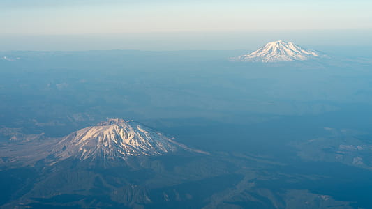 bird's-eye photography of mountain thumbnail