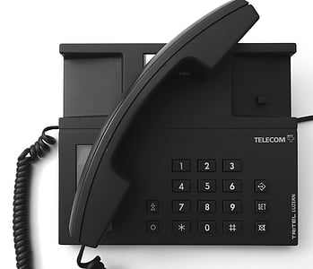 black Telecom telephone thumbnail