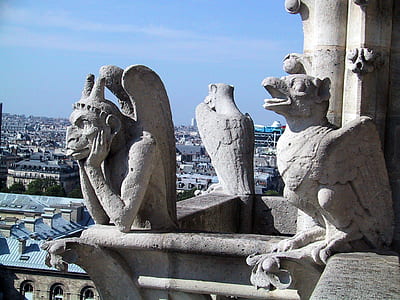 gray concrete gargoyle thumbnail