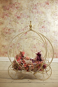 white wrought iron carriage table decor thumbnail