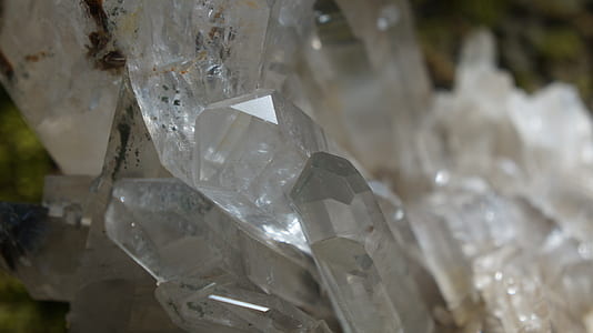 crystal shards on gray rocks thumbnail