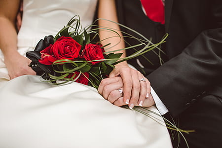 couple holding hands together thumbnail