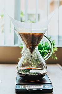 coffee on clear glass pitcher thumbnail