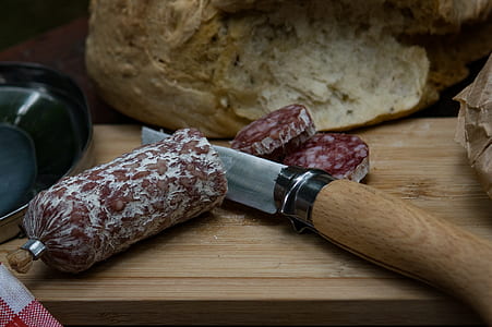 bread, food, wood, meal thumbnail