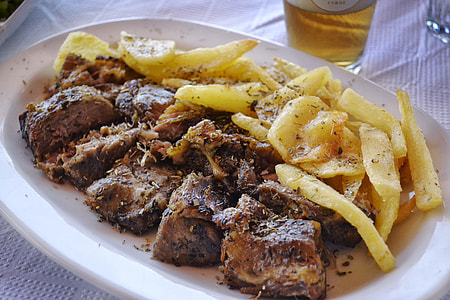 Meat And Chips, Plated Food thumbnail