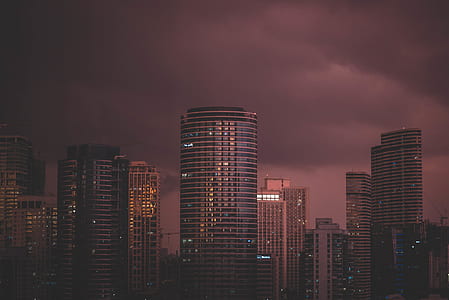 cityscape view during sunset thumbnail