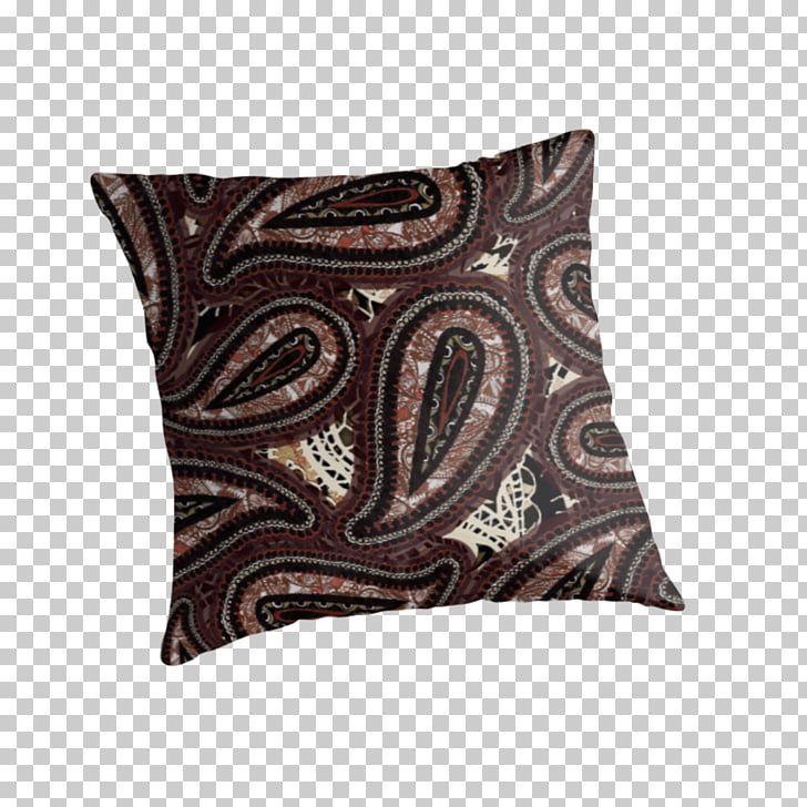 Paisley Throw Pillows Cushion Rectangle Pillow Png Clipart Free