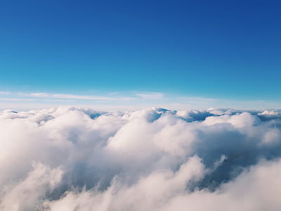 white cloud formation during daytime thumbnail