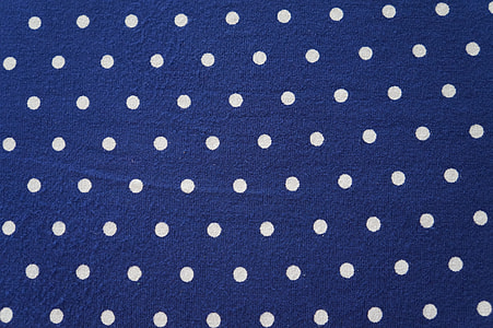 blue and white polka-dot textile thumbnail