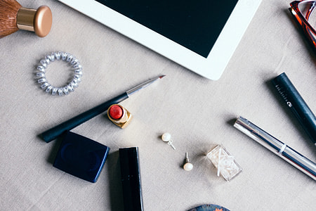 Cosmetics and iPad thumbnail