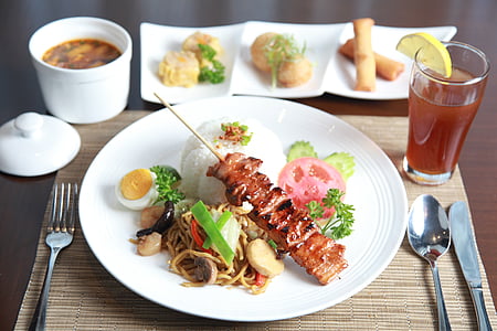 photo of pork barbecue on plate thumbnail