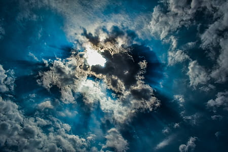 time lapse photography of clouds and sun thumbnail