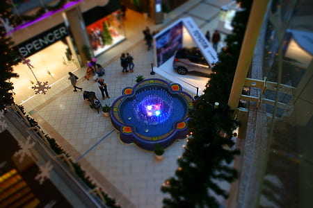 city, people, lights, water thumbnail