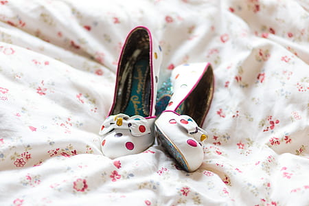 pair of pumps on bed thumbnail