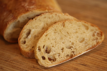 sliced bread on surface thumbnail
