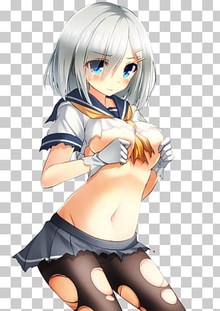 Kantai Collection Japanese Destroyer Hamakaze Handbra Two Dimensional Space Anime Hentai Png Clipart Free Cliparts Uihere