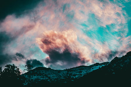 time lapse photo of clouds on sky thumbnail