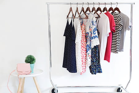 Rack Of Womens Clothing Photo thumbnail