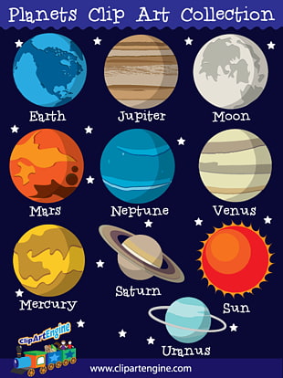 The Nine Planets Solar System Order S Free Planets