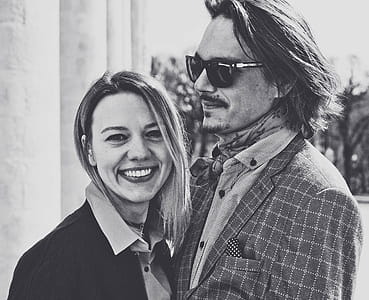 Grayscale Photo of Johnny Depp thumbnail