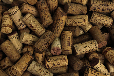 wine cork lot top-view photography thumbnail