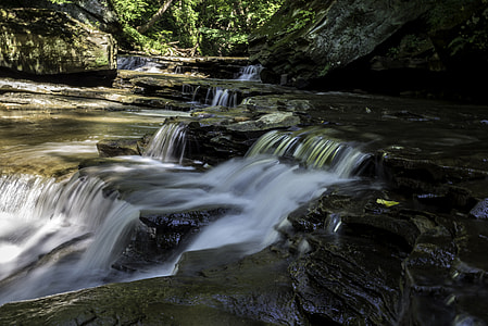 Beautiful Cascading Waterfalls at Cayuhoga Valley National Park, Ohio thumbnail