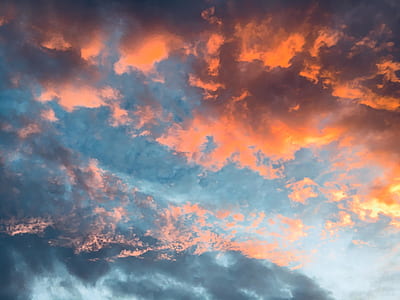white and orange clouds thumbnail