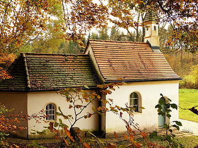white house beside trees thumbnail