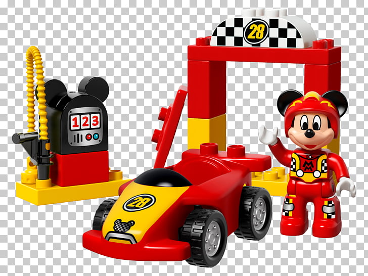 Mickey Mouse Lego Racers Amazon Com Lego Duplo Mickey Mouse Png