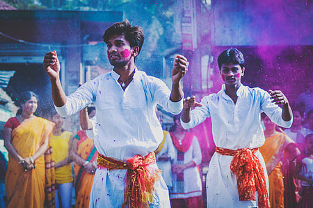 two men raising hands thumbnail