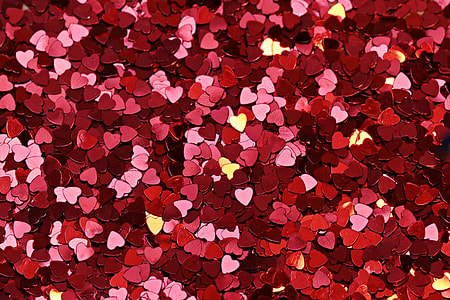 photo of bunch heart cutout decor lot thumbnail