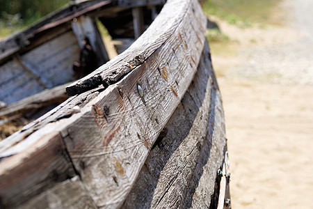 Boot, Old, Wood, Morsch, Broken, Wreck, old thumbnail