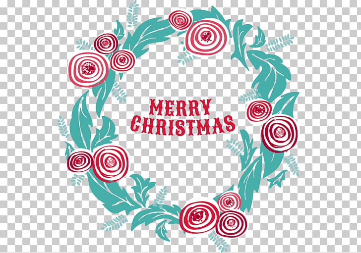 Christmas Garland Garland Blue Banner Png Clipart Free Cliparts