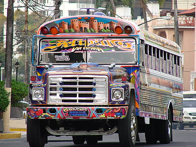 multicolored bus thumbnail