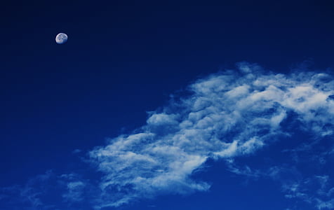 low-angle photo of sky with thin white clouds thumbnail