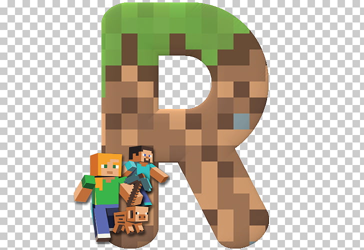 Minecraft Letter Alphabet Video Game Birthday Block Letters